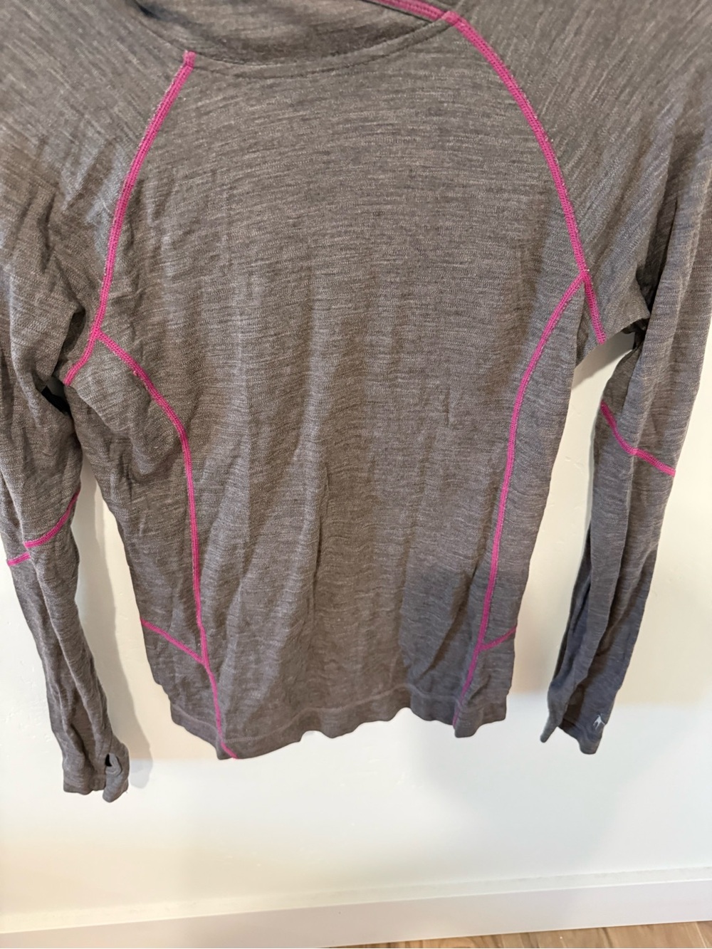 Smartwool Midweight 250 Hooded Top Womens Small Merino Wool Outdoor Hiking - Picture 3 of 9